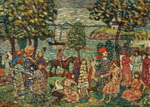 ファンタジー 作： Maurice Brazil Prendergast